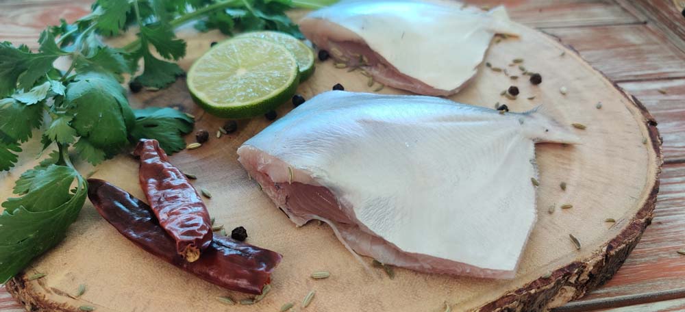 Silver Pomfret / Vavval/ Vaval (Whole Cleaned)