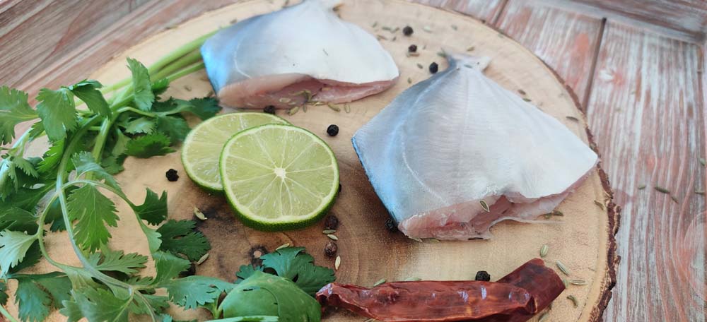 Silver Pomfret / Vavval/ Vaval (Whole Cleaned)
