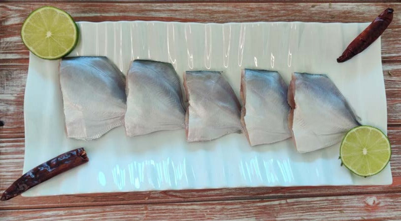 Silver Pomfret / Vavval/ Vaval (Whole Cleaned)