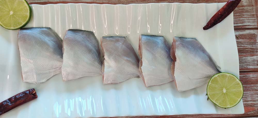 Silver Pomfret / Vavval/ Vaval (Whole Cleaned)